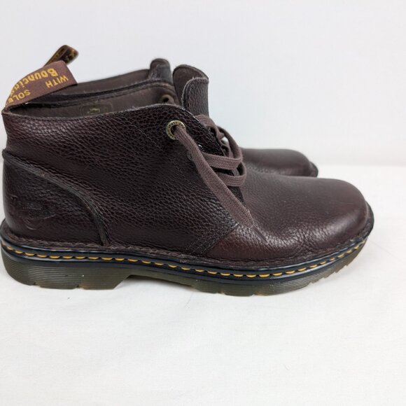 Mens Dr. Martens Sussex 3-Eye Chukka Boot Brown Industrial Leather Size 8 main image 10